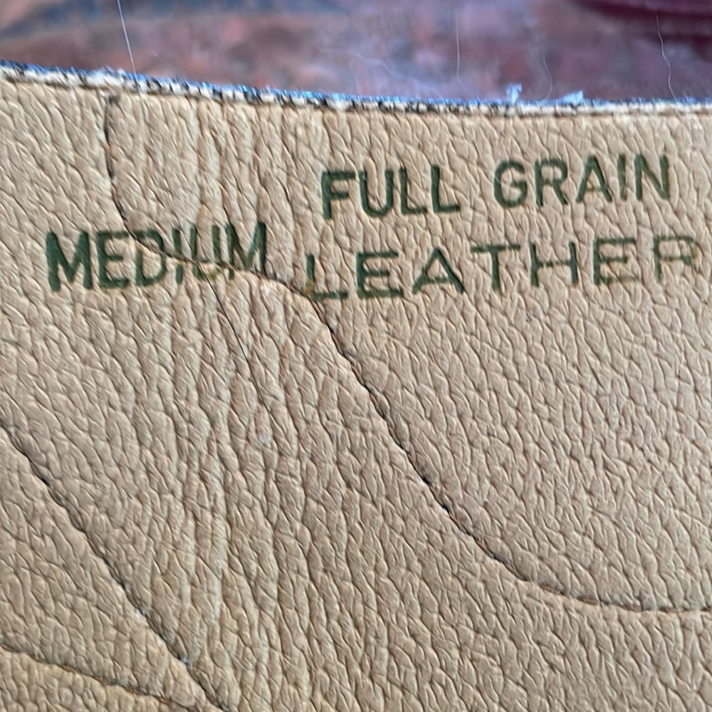 Vintage Patchwork Leather Belt - image 7